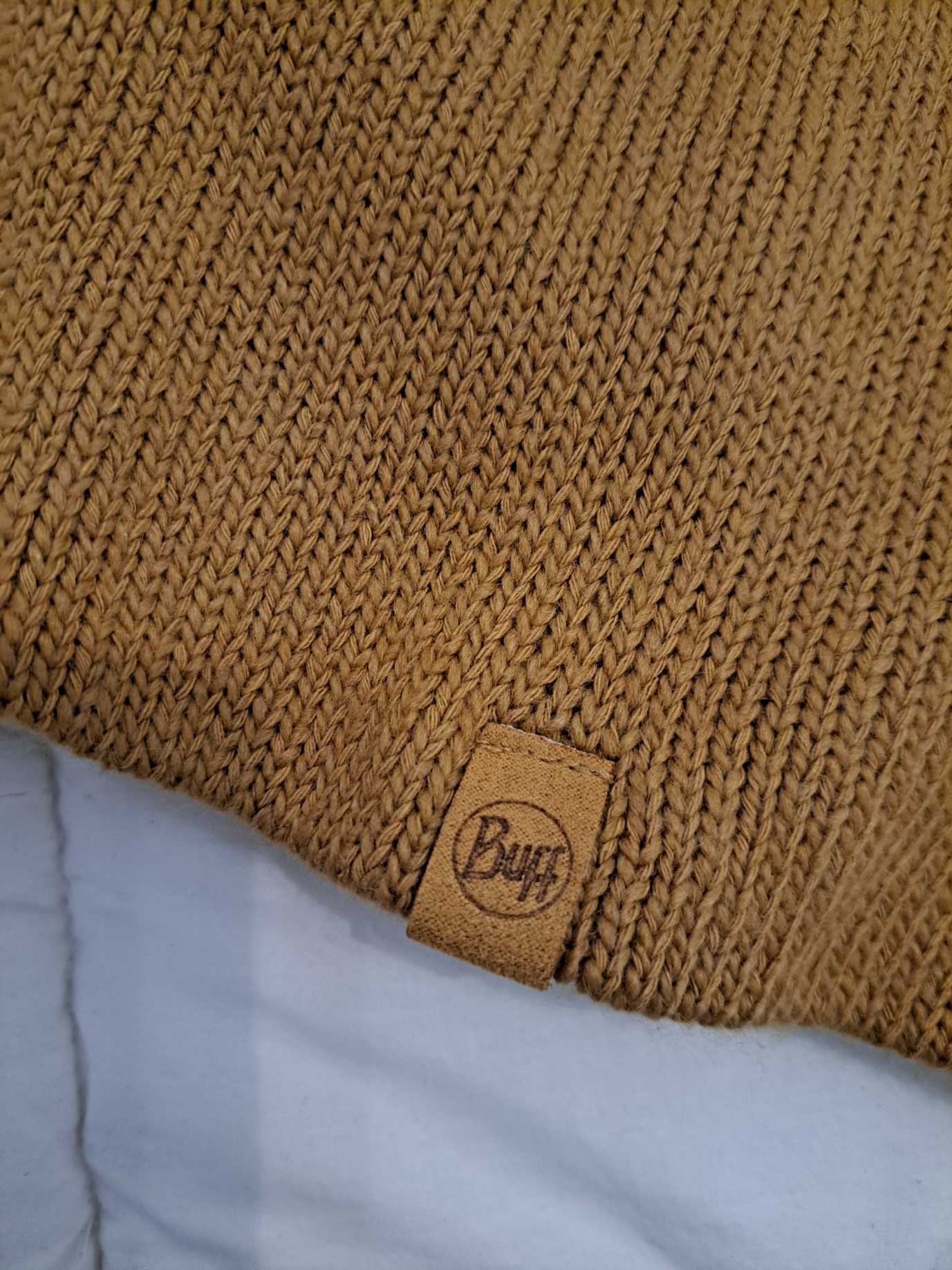 Gorro BUFF novo amarelo torrado