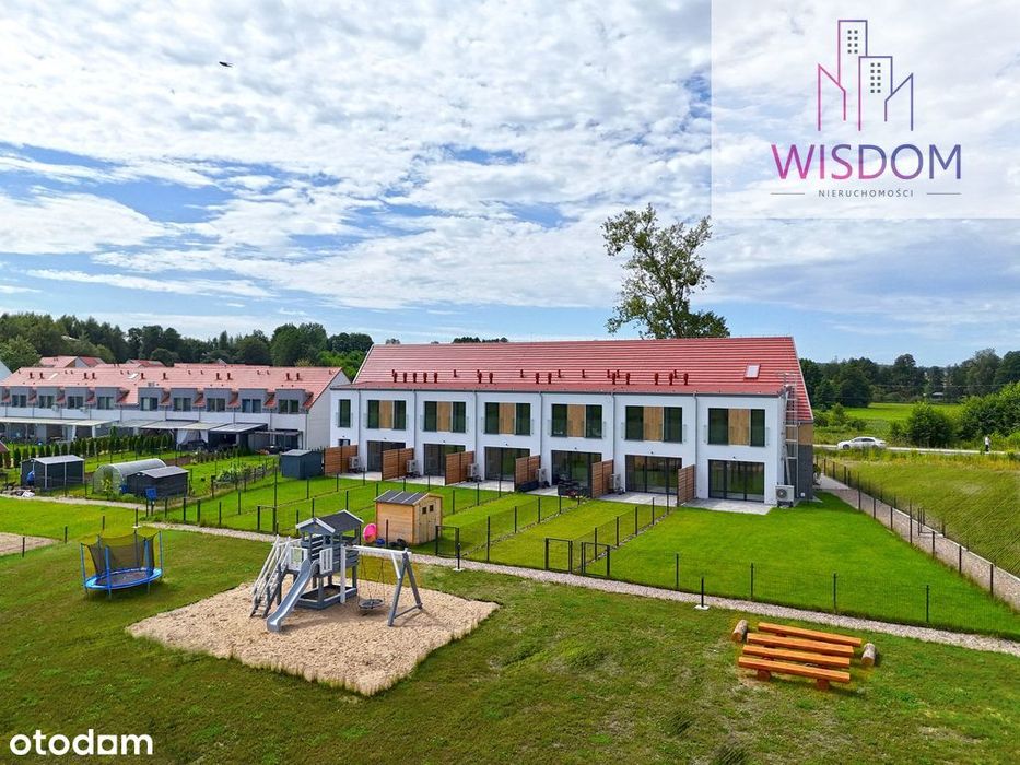 Mieszkanie parter+piętro, ogród, stand. dewelop.