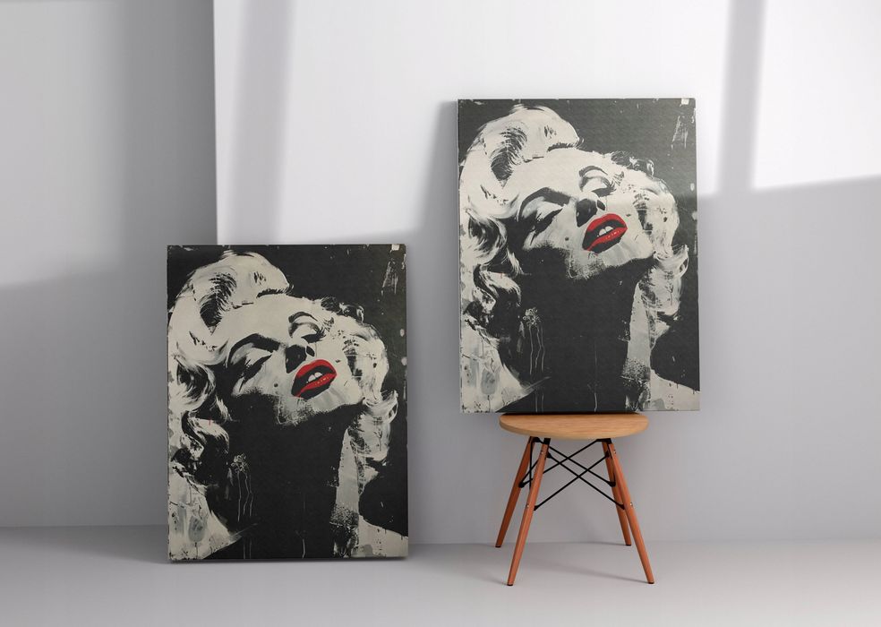Obraz na płótnie Marilyn Monroe 45x60 cm - Pop-artowa ikona kultury