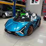 Lakierowane autko na akumulator LAMBORGHINI SIAN 24V 4x4 PILOT Mp3
