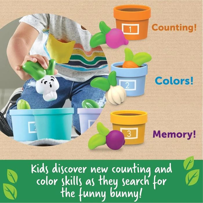 Розвиваюча іграшка Learning Resources Hide Seek Vegetable Garden