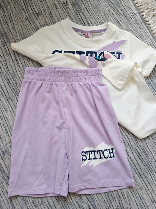 Nowy komplet dziewczęcy Stitch