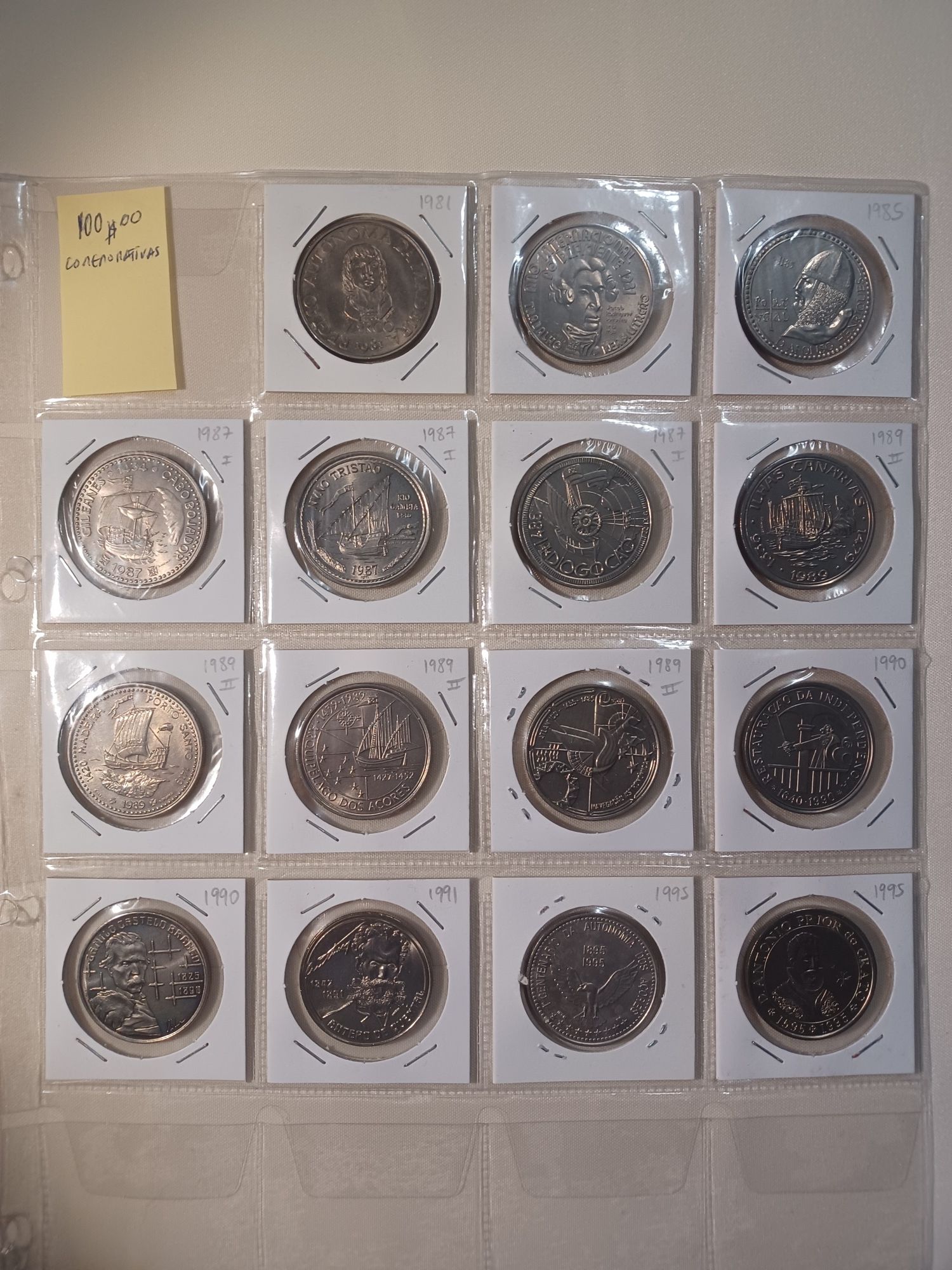 Moedas Portugal - 100 escudos - Numismática