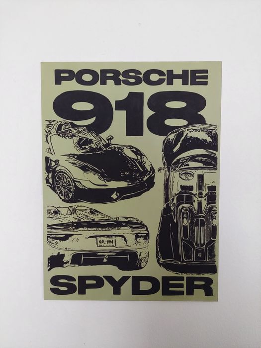 Картина Porsche 918