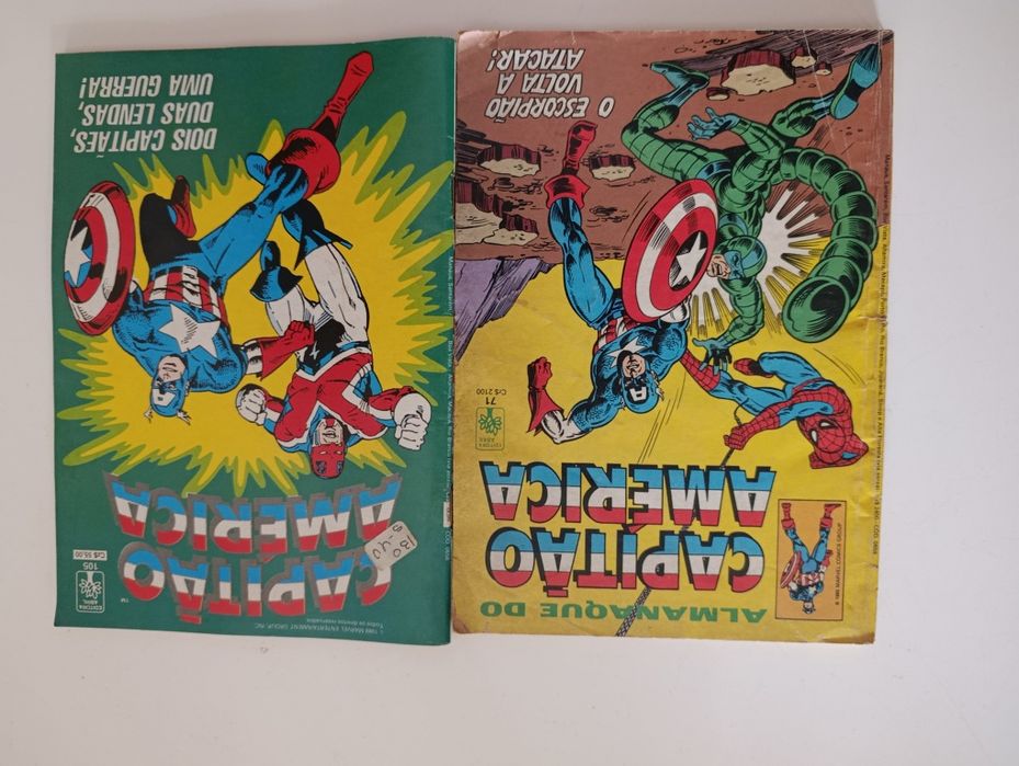 Capitão América, BD Vintage