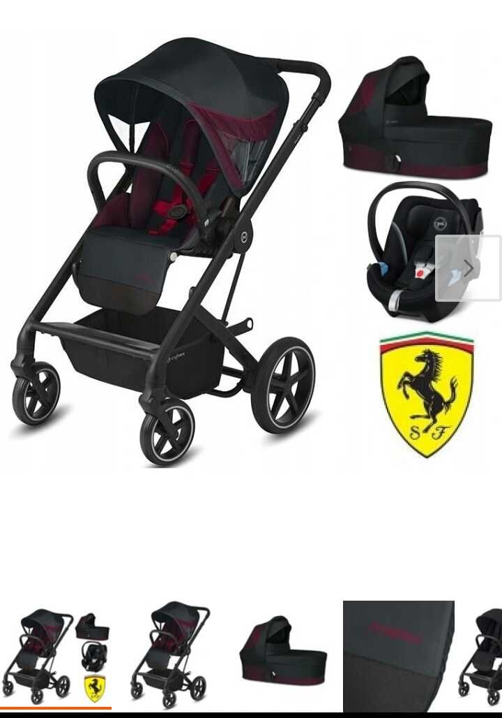 Wózek dziecięcy Cybex balios Ferrari 3w1