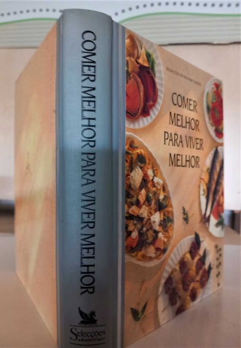 Livro "Comer melhor para viver melhor"