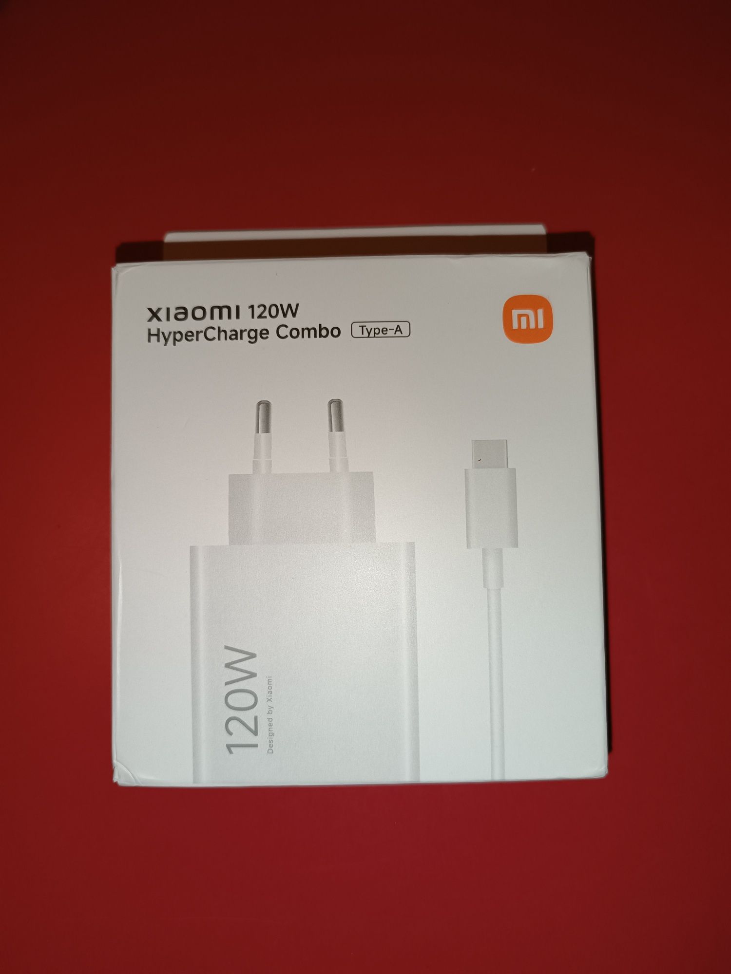 Carregador Xiaomi 120 w com cabo