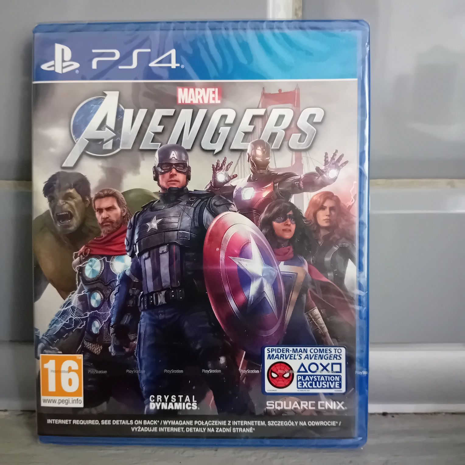 Marvel avengers ps4 nowe folia!!!