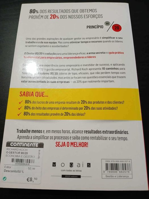 O Gestor 80/20 - Richard Koch