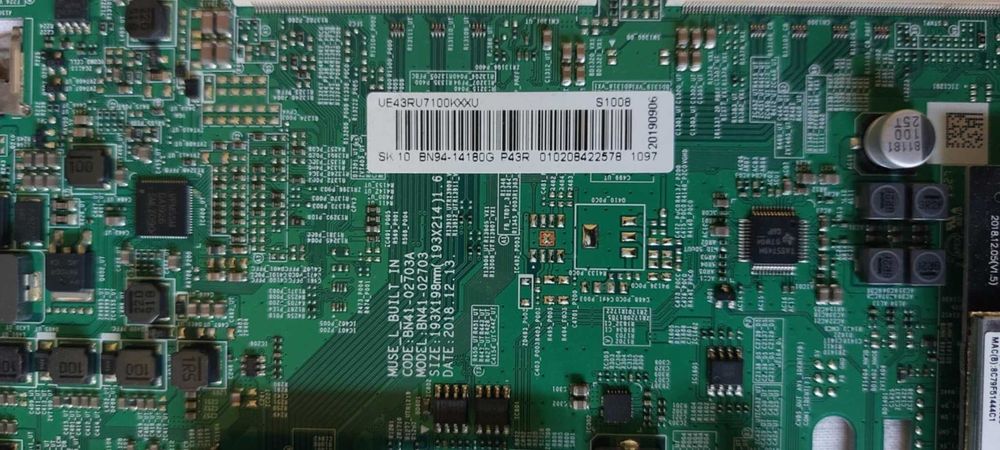 SAMSUNG UE43RU7102K płyta główna BN41.02703 BN94.14180