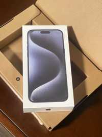 Запакован iPhone 15 Pro Max 256GB Трейд ин Apple Blue Titanium e sim