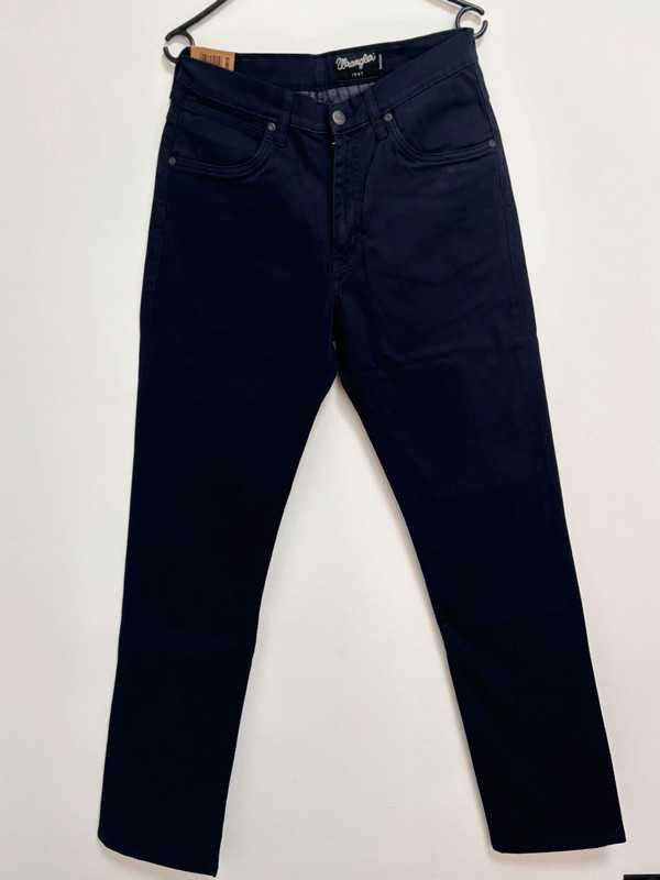 Wrangler Arizona W30 L34 Męskie Jeansy Regular Fit Navy Blue nowe