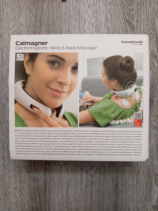 Aparelho de Massagem Eletromagnética para Pescoço e Costas InnovaGoods