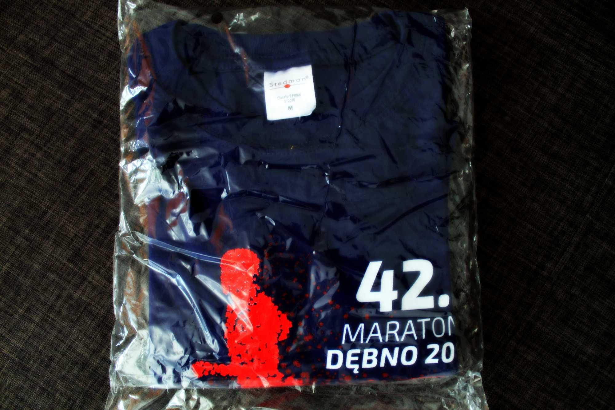 Koszulka 42. Dębno Maraton. Nowa - folia