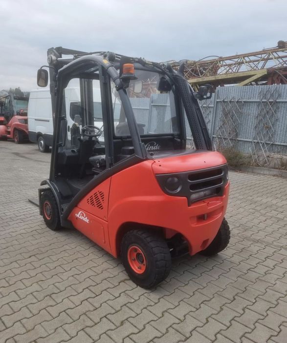 Linde H20D-01 Typ 392  Triplex 5,5m podnoszenia 2 Tony Przesuw boczny Wolny skok Sprowadzony