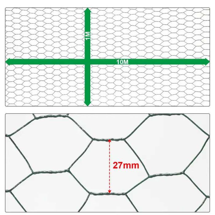 Siatka ogrodzeniowa ocynkowana i powlekana – idealna do ogrodu!