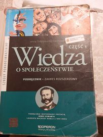 Podręcznik do Wiedzy o społeczeństwie zakres rozszerzony, część 1.