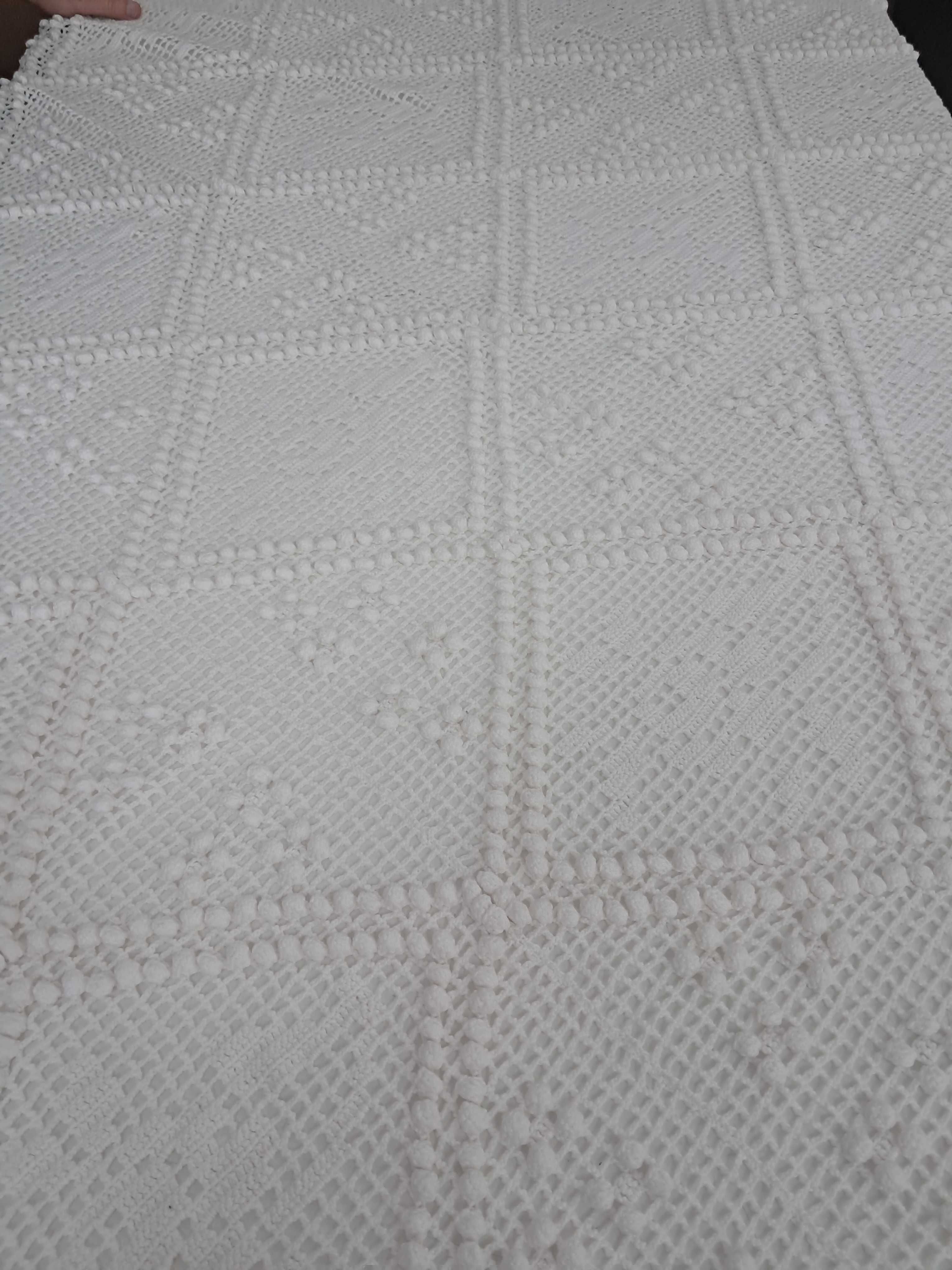 COLCHA  de cama crochê