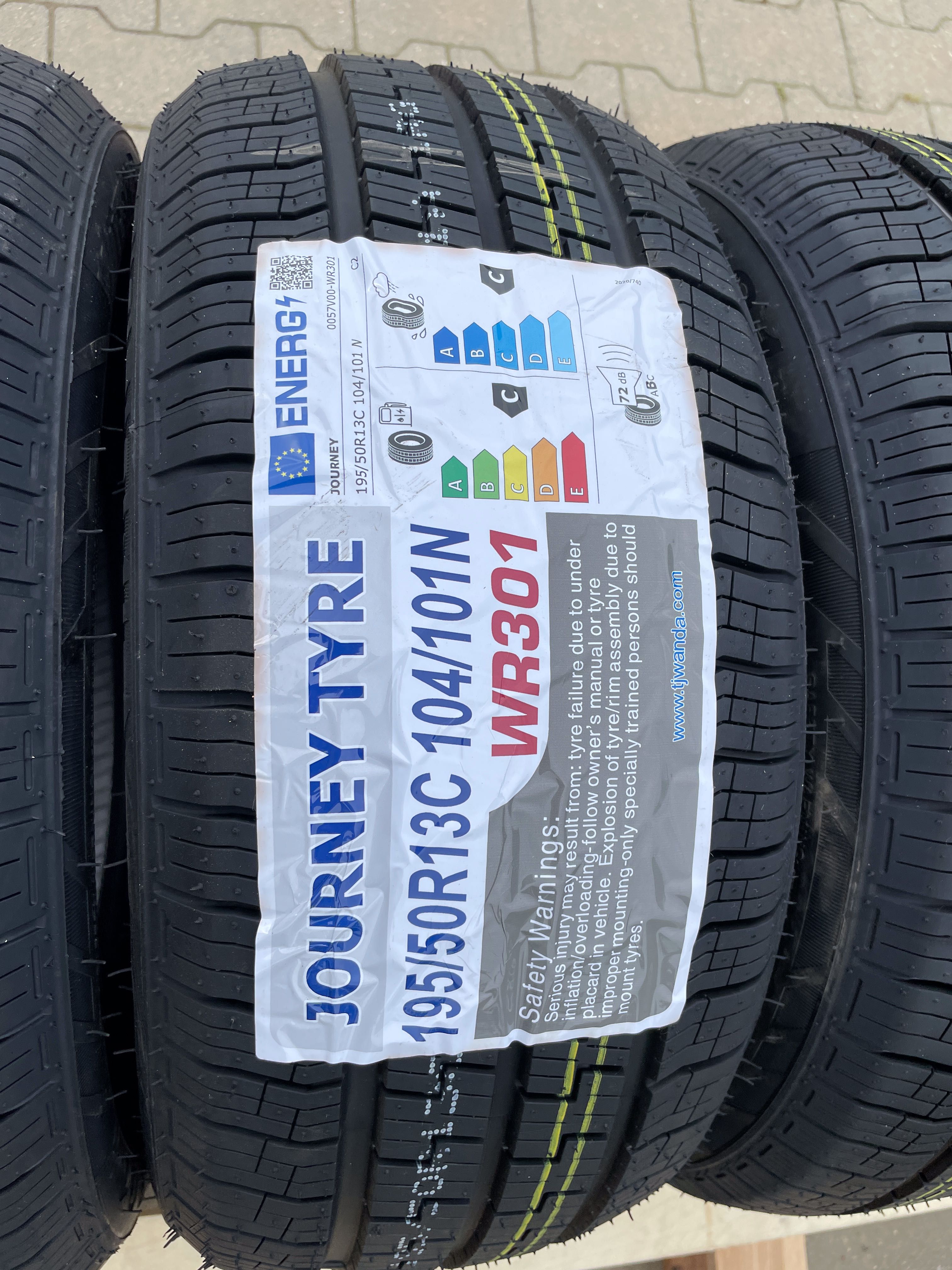 Okazja opony laweta 195/50R13C 104/101N Journey WR301 NOWE FV 2023r.