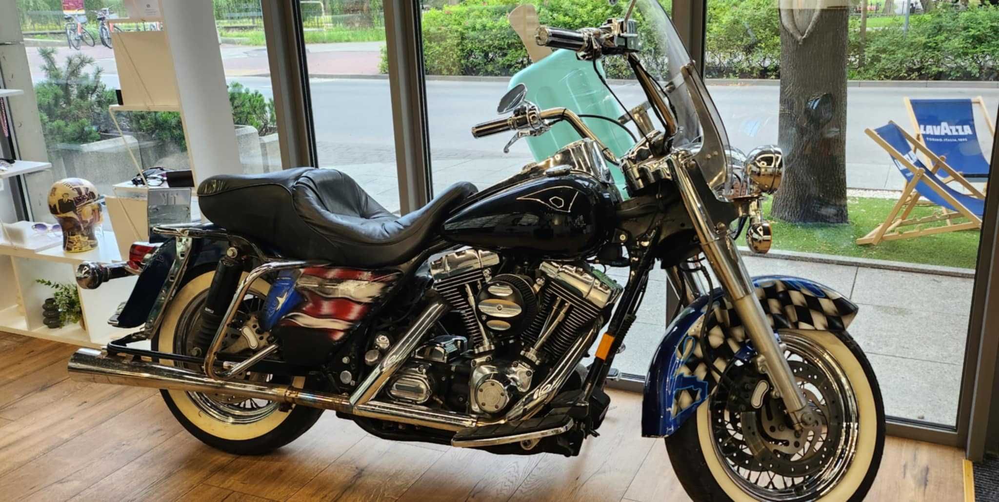 Harley Davidson Road King do złożenia, wszystko w pakiecie