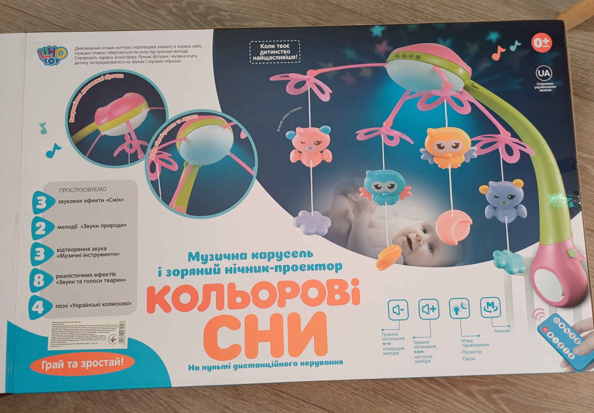 Мобіль на дитяче ліжечко стан нового