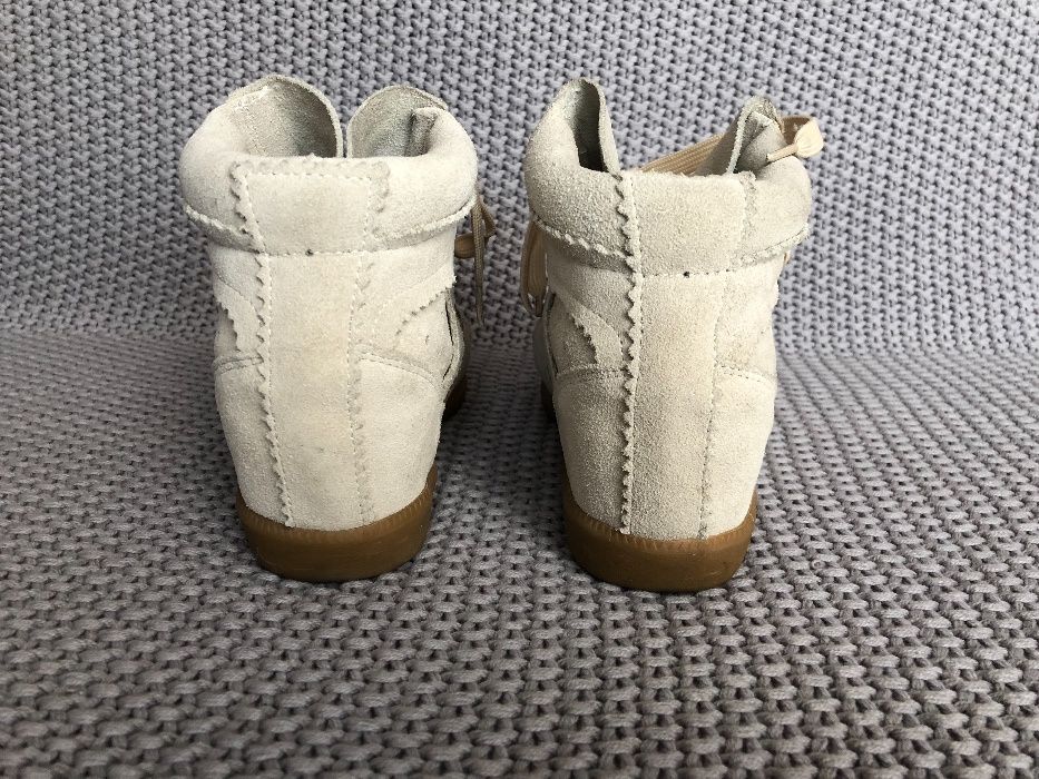 Isabel Marant sneakersy rozmiar 39 Bobby beżowe