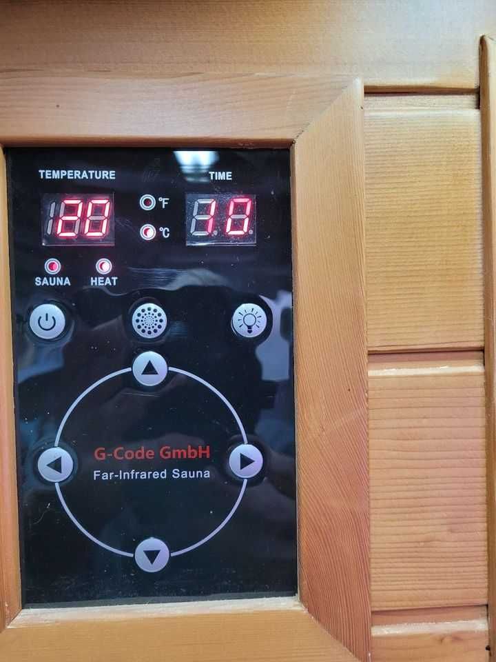 Sauna na podczerwień INFRAROT sucha Infrared Radio LED LCD USB MP3