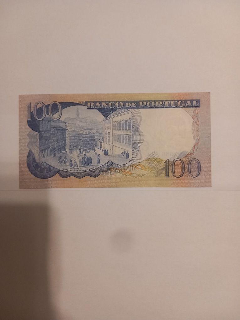 Vendo nota de 100 escudos.