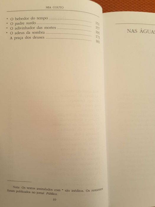 Castro Soromenho/ Mia Couto /Teobaldo Virgínio/ J. Paulo Borges Coelho