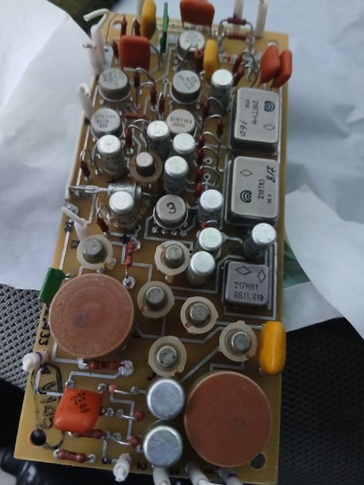 Радиодетали ссср на платах.