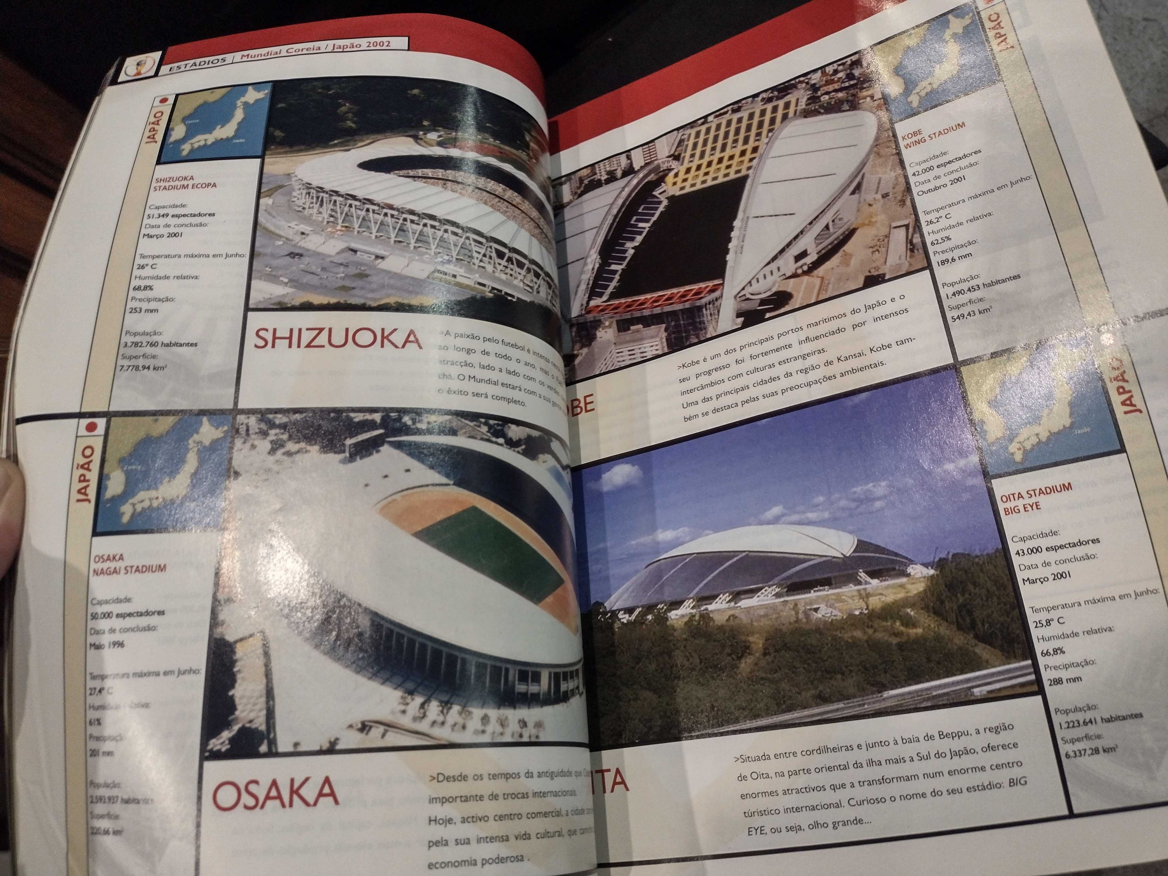 Revista "O Jogo" Mundial Coreia/Japão 2002