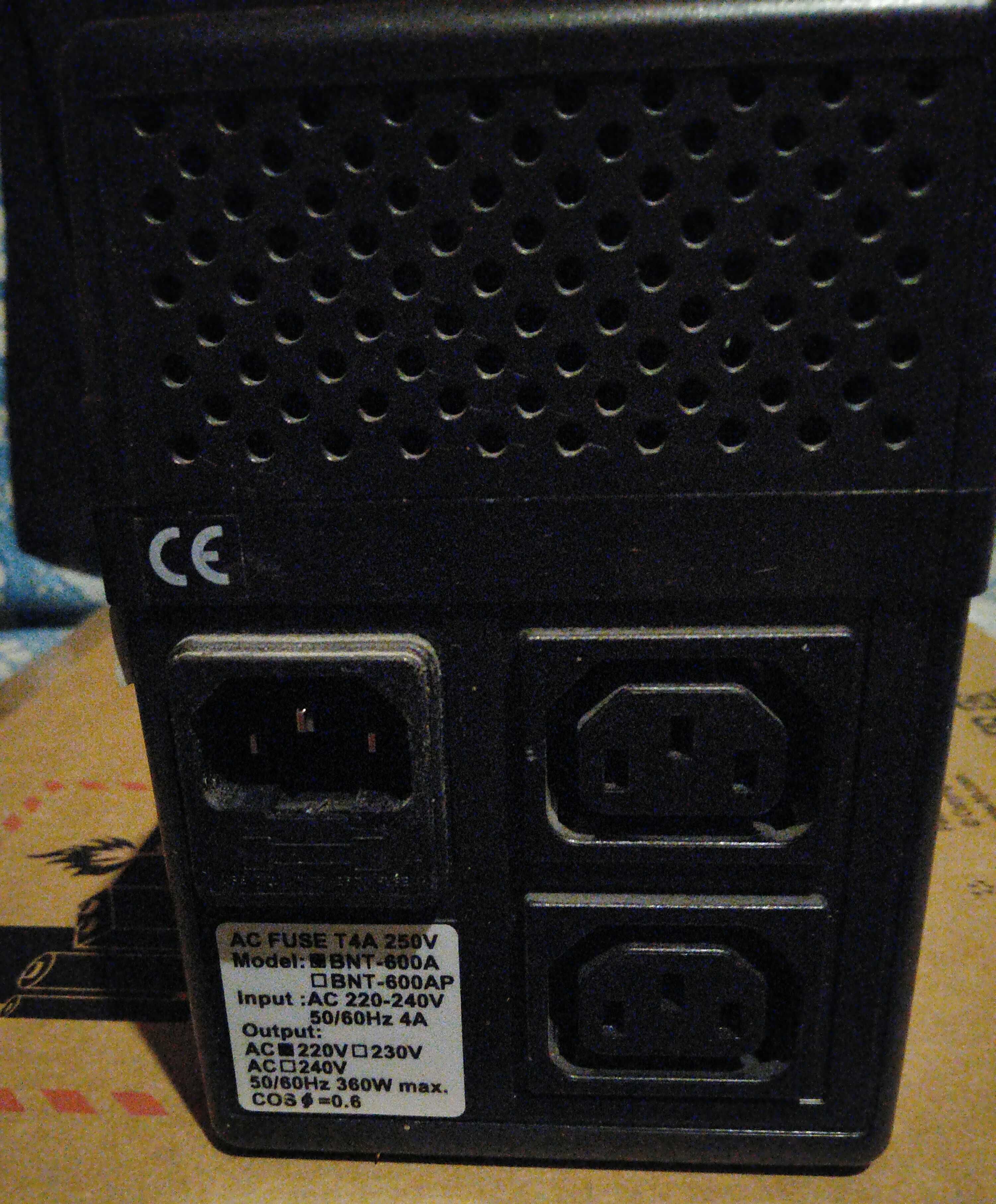UPS (безперебiйник) Powercom BNT-600A