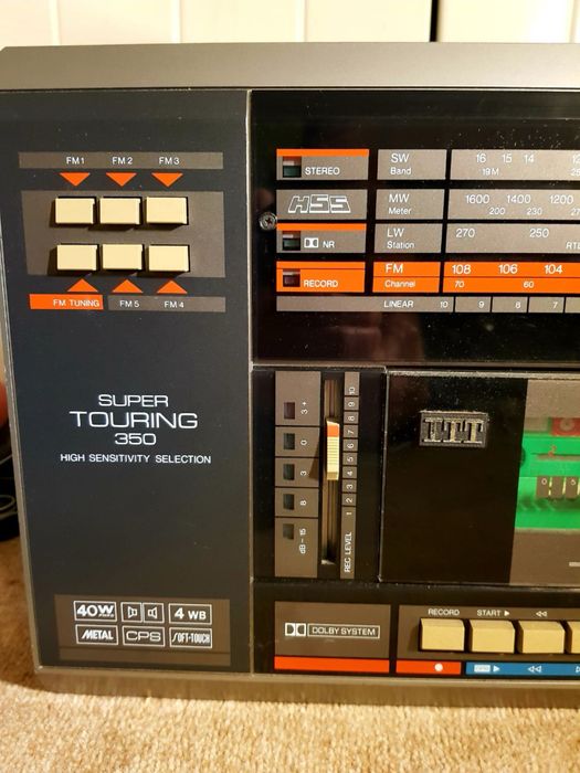 ITT Super Touring 350 — винтажный кассетник