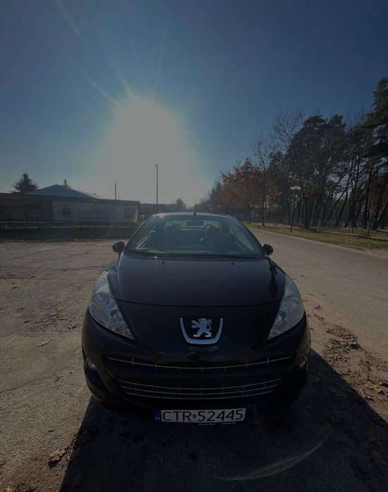 Peugeot 207 Peugeot 207 CC • 1.6 120 KM • 2009 • Czarny • Bez wkładu finansowego