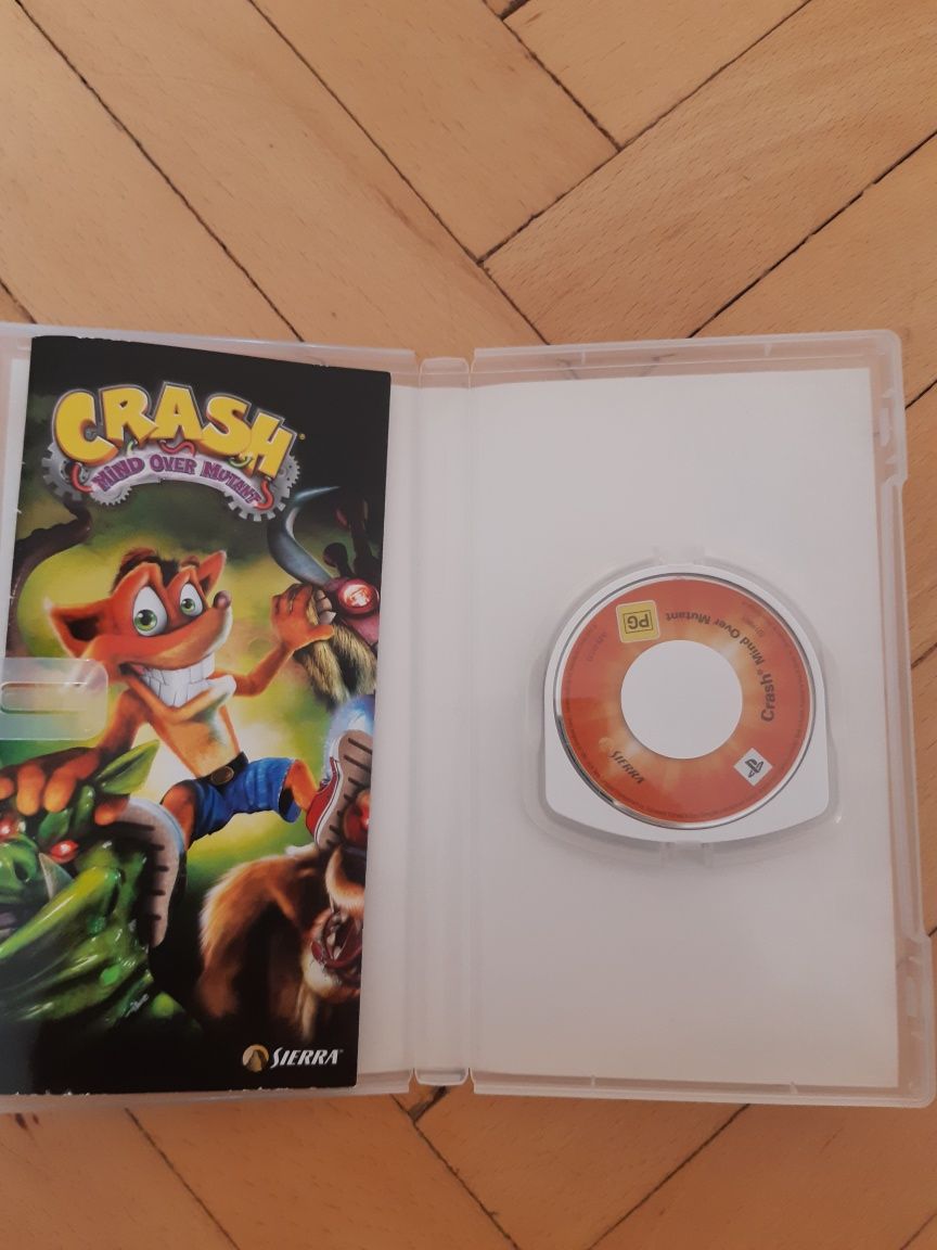 Gra na konsolę PSP Crash Mind over mutant