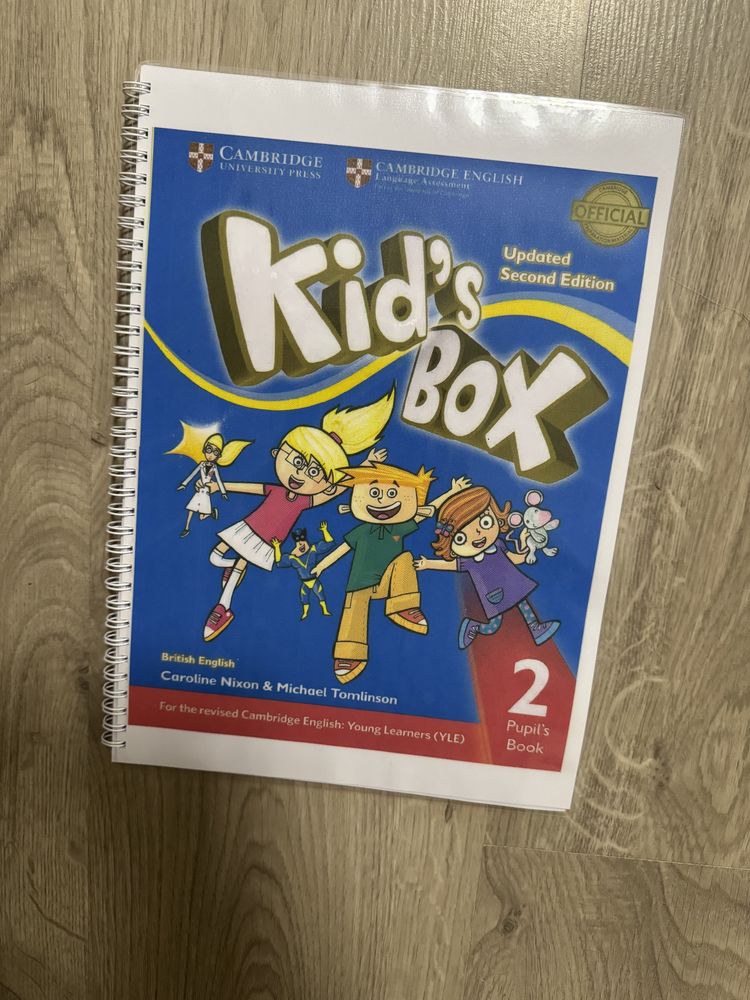 Підручники Kid’s box Starter, 1,2,3,4,5,6