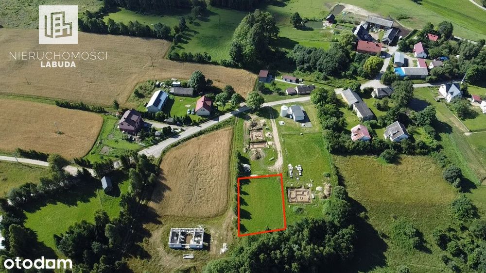 Działka budowlana 1 004 m² | Rybaki |