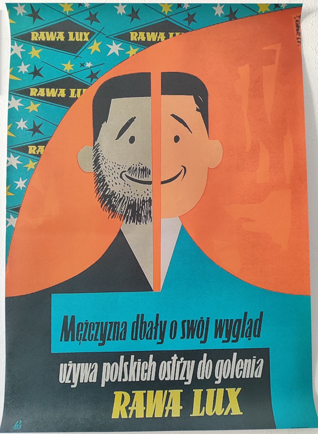 8 sztuk Plakaty w stylu retro PRL 50*70