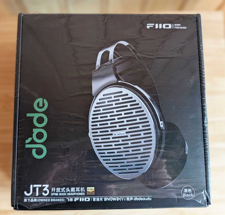 Новинка від FIIO. Повнорозмірні відкриті динамічні навушники FIIO JT3