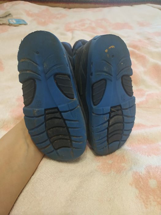 Чоботи весна/осінь, розмір 24,  прорезинені