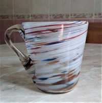 Чашка із кольорового скла