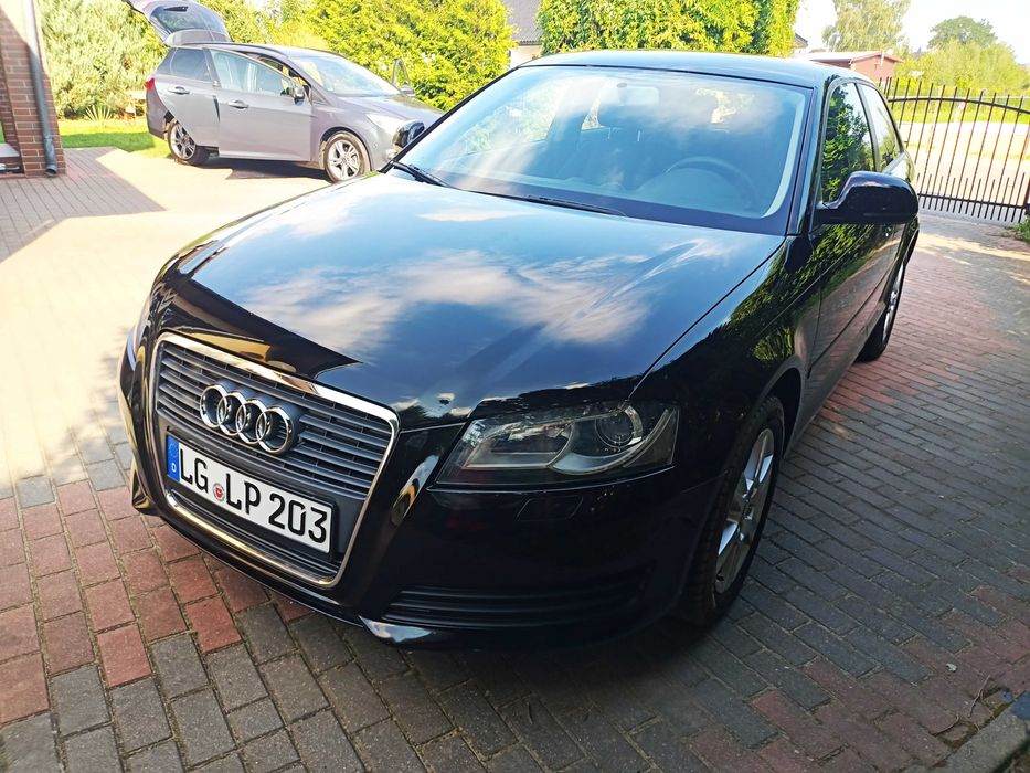 Audi A3 8P LiFT 1,6MPi 102KM! Niemcy! Opłacony! Xenon! 2008r. CZARNY!