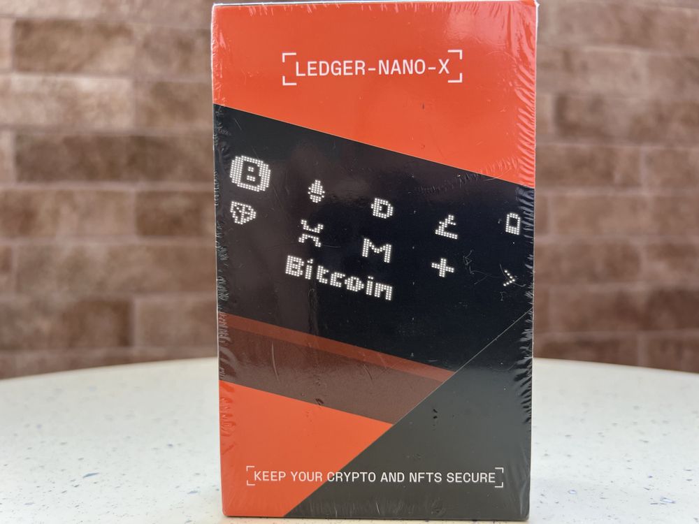 Ledger Nano X ( Запечатанный ) свежая обновленная версия