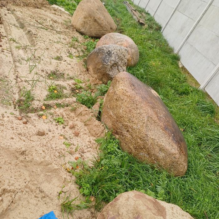 kamień polny 0.5m do 1.5m średnicy