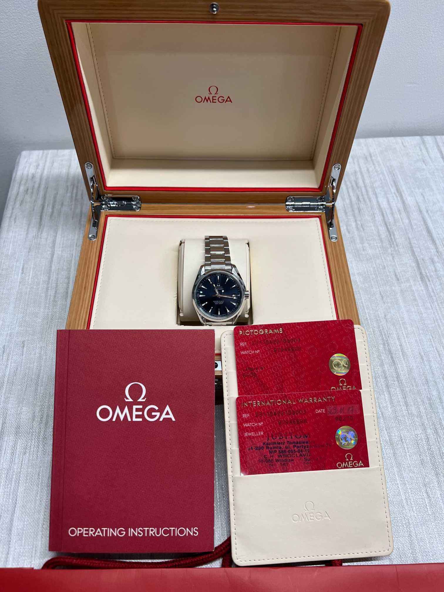 Zegarek Omega Seamaster Aqua Terra 41,5