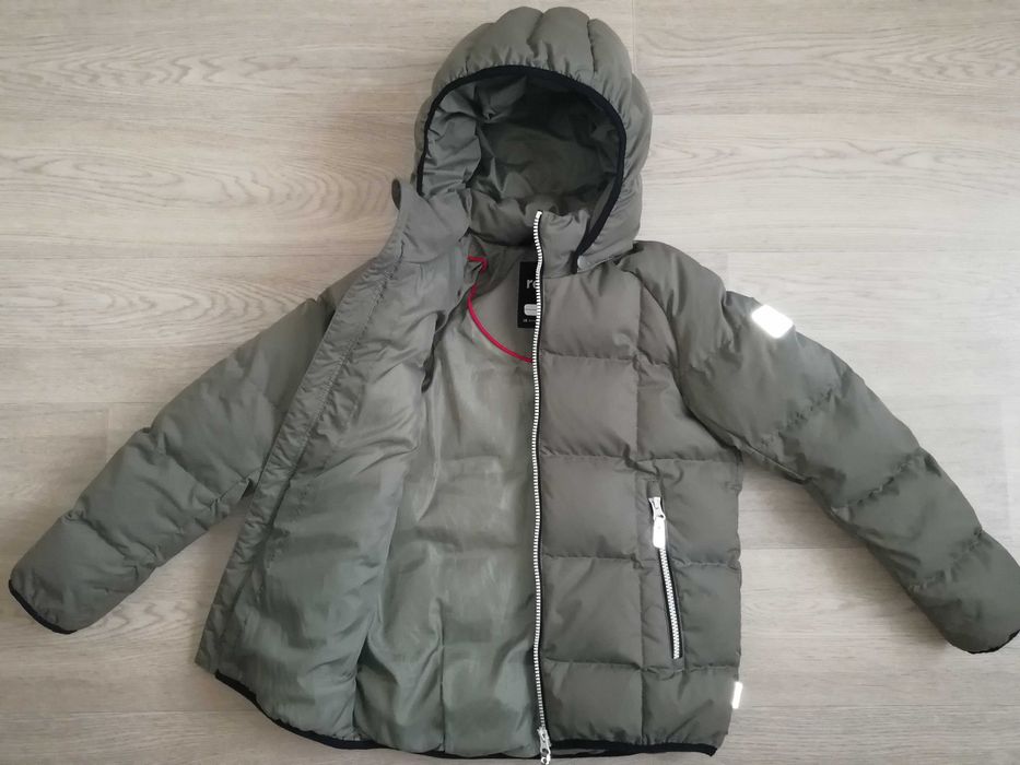 Пуховик ,куртка зимова пухова Reima 134 см 8 - 9 років