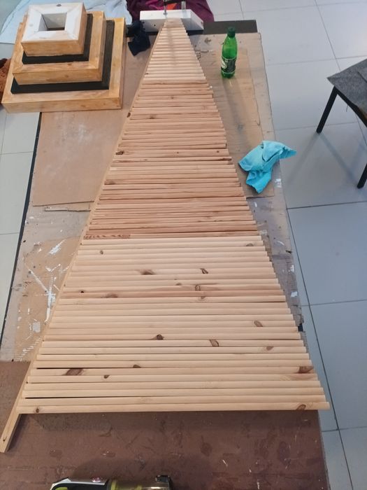 Árvore de natal de madeira