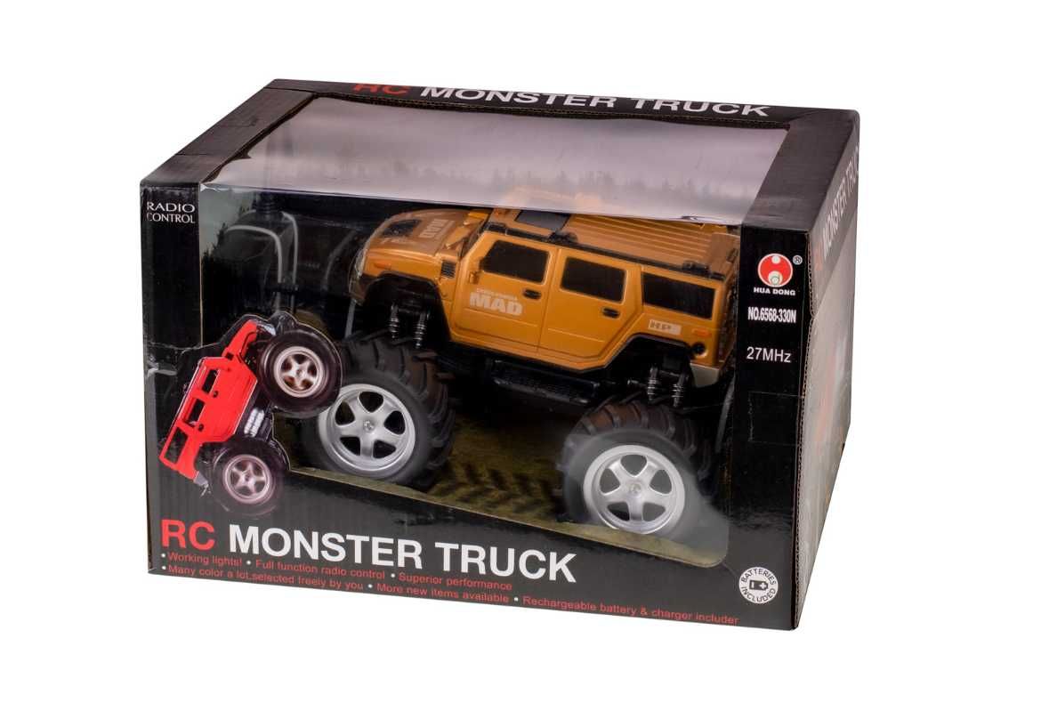 SAMOCHÓD RC auto zdalnie sterowane Monster Truck czerwony
