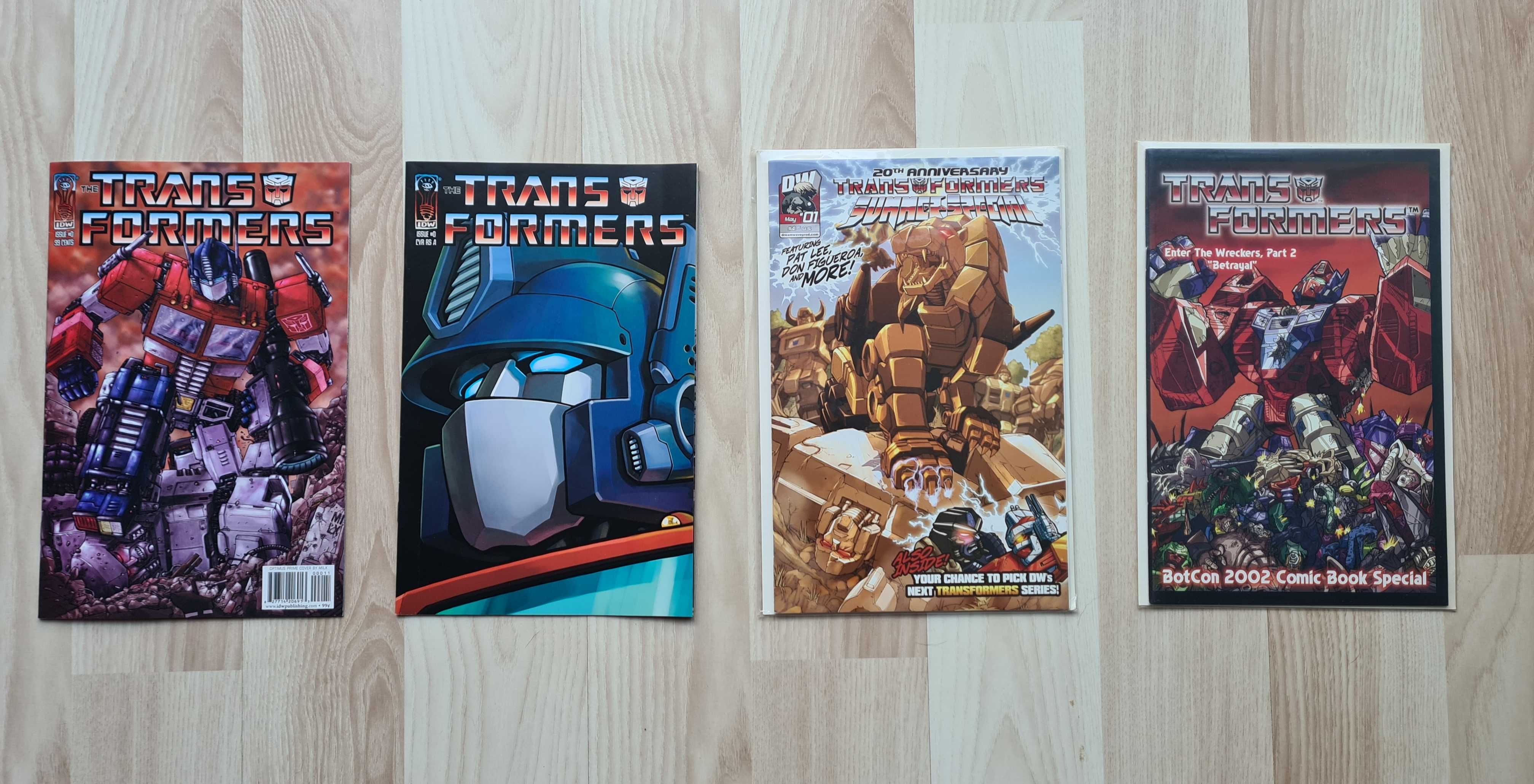 Transformers Komiksy Mega Kolekcja 220 sztuk Angielske Marvel DW